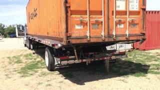 LANDOLL 343 CONTAINER TRAILER [upl. by Hoi]