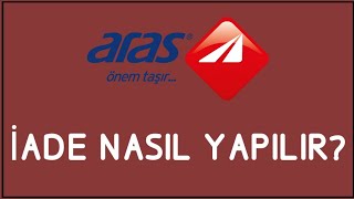 Aras Kargo İade Nasıl Yapılır İade İşlemleri [upl. by Ardnael]