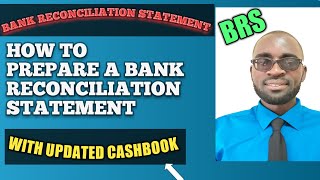 Bank Reconciliation StatementBRS with Updated Cash Book [upl. by Burnie974]