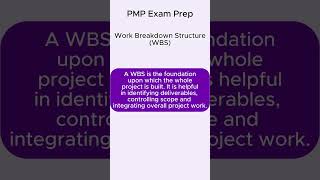 Work Breakdown Structure WBS  PMP [upl. by Scoville]