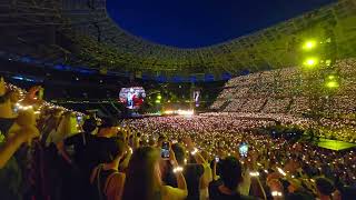 Coldplay  Yellow live in Puskás Aréna Budapest 16062024 [upl. by Maddalena244]