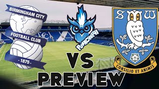 BIRMINGHAM CITY FC VS SHEFFIELD WEDNESDAY PREVIEW 2023 2024 [upl. by Gilles]