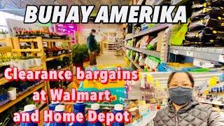 BUHAY AMERIKA CLEARANCE BARGAINS AT HOME DEPOT AND WALMART  ANNA LYN KENDALL [upl. by Sansen442]