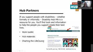 ECBC Disability Hub MN DB101 and Charting the LifeCourse Tools [upl. by Etnauq630]