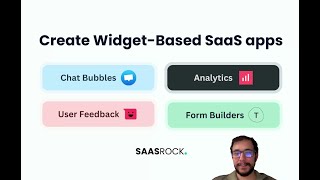 Tutorial Create WidgetBased SaaS apps [upl. by Persson804]