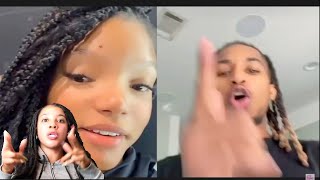 DDG amp Halle Bailey BREAK UP amp DDG Gets DRAGGED For 95 Comments  Reaction [upl. by Aniratak151]