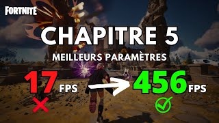 Comment OPTIMISER les PARAMÈTRES GRAPHIQUES de FORTNITE CHAPITRE 5 PC sur WINDOWS 1110 [upl. by Hamian239]