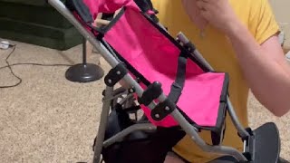 Baby Doll Stroller for Dolls Jogger Toy Doll Stroller for Toddlers 3 Years and up Review [upl. by Hafeenah]