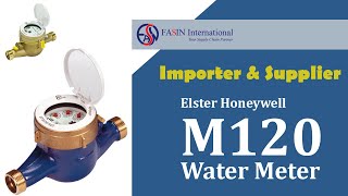 M120 Multijet Elster Honeywell Water Meter  DN25 mm M120i Multijet Meter  Flow Meter Supplier [upl. by Ahselyt724]