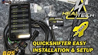 HealTech QuickShifter Easy Install amp Setup [upl. by Eigriv]