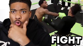 TRAY BILLS REACTS To Deshae Frost Vs King Cid Boxing Match … [upl. by Norej413]