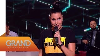 Mia Borisavljevic  Pricaju po gradu  GK  TV Grand 29102018 [upl. by Ahtebbat]