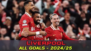 Liverpool  All Goals 202425 [upl. by Iong856]