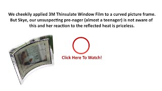 3M Thinsulate Window Film Magic  WindowTreat [upl. by Newol]