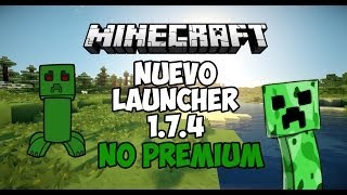 Instalar y jugar  Minecraft 174 No Premium Fácil [upl. by Daas]