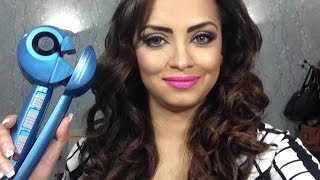 How I Curl My Hair  Babyliss MiraCurl Pro Nano Titanium review [upl. by Dnalrag]