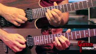 My Green Neighbour Destrage  Guitar Tutorial with Matteo Di Gioia and Ralph Salati [upl. by Pine404]