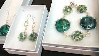 Turn Dollar Tree Glass Stones into Beautiful Jewelry [upl. by Haik439]