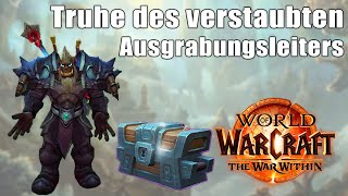 Truhe des verstaubten Ausgrabungsleiters Wow  Die Schallenden Tiefen Geheimnis  The War Within [upl. by Ade]