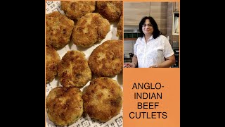 ANGLOINDIAN SPICY BEEF CUTLETS ANGLOINDIAN CUTLETSBEEF CUTLETSLEARN TO MAKE BEEF CUTLETS [upl. by Gnni]