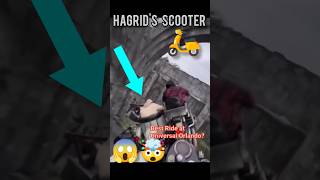 Hagrids Scooter 😱😍 magical harrypotter hogwarts [upl. by Iah]