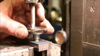 Milling a tripan threading tool holder [upl. by Atinahc]