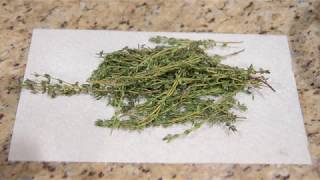 Dehydrating Herbs in the Ninja Foodi [upl. by Reid]