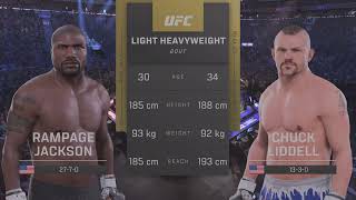 Rampage Jackson vs Chuck Liddell [upl. by Enailil]