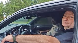 Georgia Police Officer Pulls Over Chief Deputy For Speeding [upl. by Nazario]