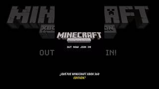 MINECRAFT XBOX 360 EDITION minecraft minecraftshorts shorts minecraftxbox360 [upl. by Cirad]