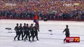 17 The Cambodian delegation attends VDay parade [upl. by Brie981]