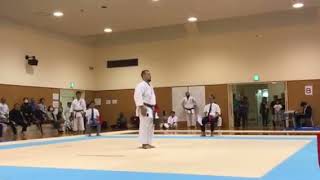 Seisan kata Uechi ryu karate  Rubin Evgeny  Okinawa tournament [upl. by Strickland]