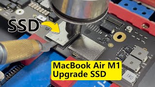 How to Upgrade SSD for MacBook Air M1  256GB To 2TB [upl. by Veriee]