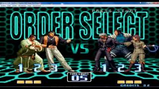 Ocultos y especiales  en la PC de kof 2002 magic plus 2  Robert y Chin [upl. by Elimay]