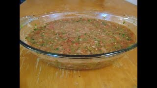 Salsa Cruda para Pollo Asado  Pollo Frito  Carnitas  Carne Asada  Para Botanear [upl. by Nylanna]