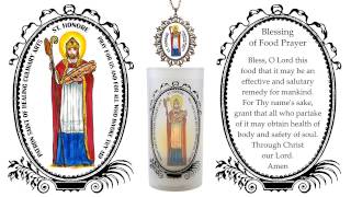 Saint Honore Patron of Healing Culinary Arts Narrated Prayer [upl. by Gerhardine]