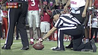 2013 Lobo Football  Final Play at UTEP [upl. by Buff]