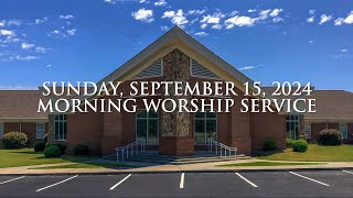 Corinth Baptist Church Morning Worship Service for Sunday September 15 2024 [upl. by Eladnwahs]