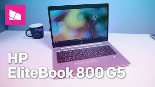 HP EliteBook 840 G5 review A reliable business laptop with some style [upl. by Arvin]