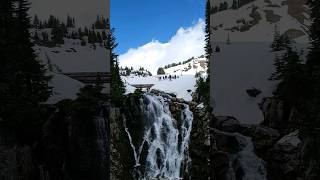 Hyperlapse video of Mount Rainier from Myrtle Falls Washington set to Benny Hill Theme [upl. by Allicirp]