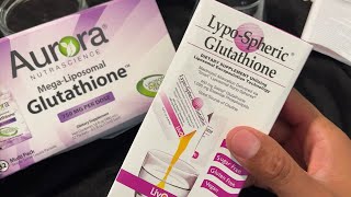 Glutathione  Mega Liposomal Glutathione vs LypoSpheric Glutathione [upl. by Staford]