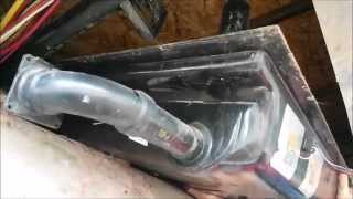 HowTo Permanently Fix a LeakCrack in an RV Black or Grey Water Holding Tank 3 Dropping a Tank [upl. by Lisab257]