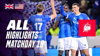 ALL HIGHLIGHTS MATCHDAY 18 👀⚽ Jupiler Pro League 2324 [upl. by Indnahc]