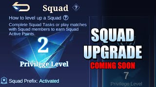 MORE SQUAD MEMBERS COMING SOON  SQUAD LEVELS ON ADVANCE SERVER [upl. by Sindee174]