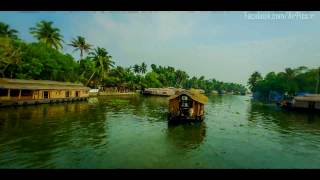 Houseboat alleppey  alappuzha kerala Timelapse of full day boat ride [upl. by Akirat]