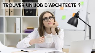 Trouver un emploi darchitecte  5 conseils aux jeunes architectes français [upl. by Raknahs]