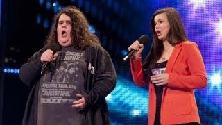 Opera duo Charlotte amp Jonathan  Britains Got Talent 2012 audition  UK version [upl. by Adriane986]