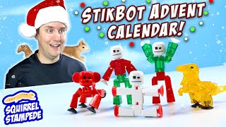 Stikbot Christmas Advent Calendar Countdown Review 2022 [upl. by Jago]