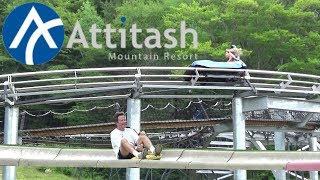 Attitash Mountain Summer Attractions Tour amp Review with The Legend [upl. by Alyag]