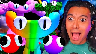 ENCONTRE AL MÍTICO CYAN MULTICOLOR en ROBLOX RAINBOW FRIENDS MORPHS [upl. by Vanessa348]